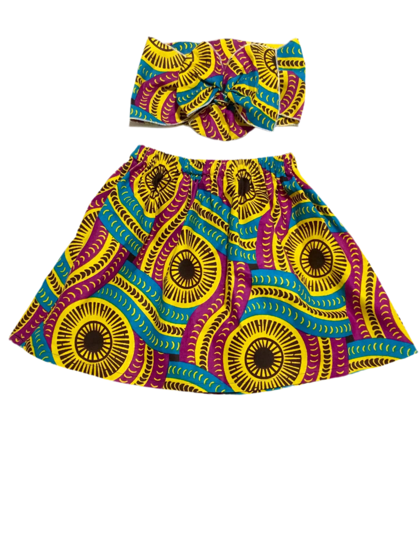 Sahara Girl’s African Skirt Set