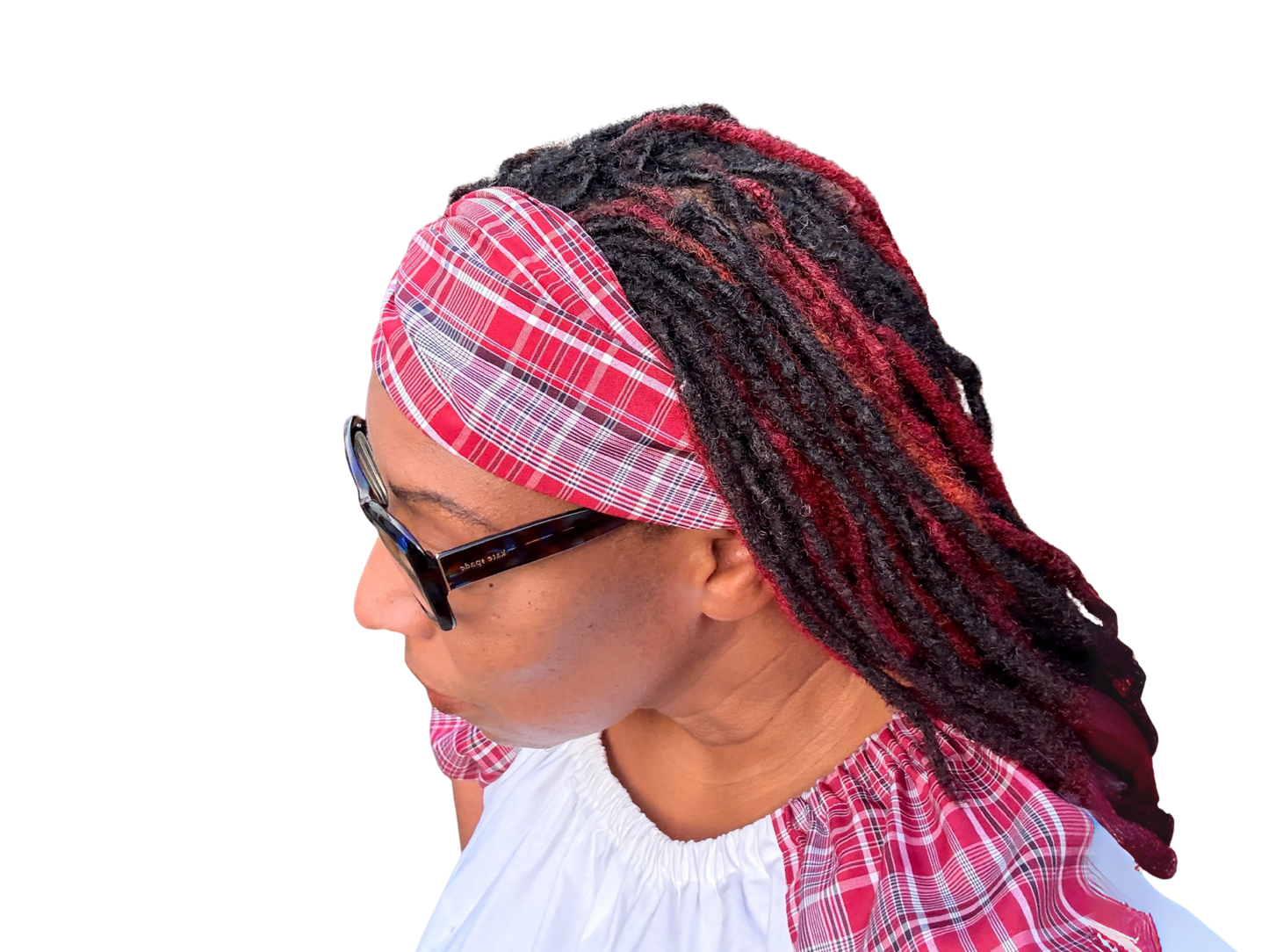 Reversible Jamaican Cultural Bandana Skirt Set - Women’s Skirt, Top and Headband Jamaica Day Outfit