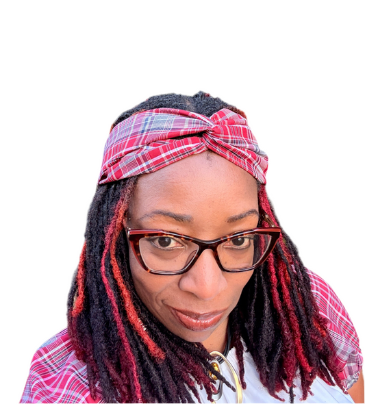 Jamaican Bandana Twisted Knot Headband – Handmade Cultural Accessory for Women & Girls