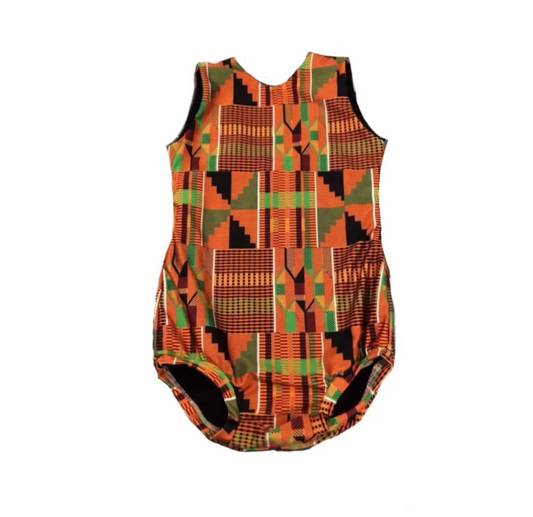 Leotardo Kente Africano