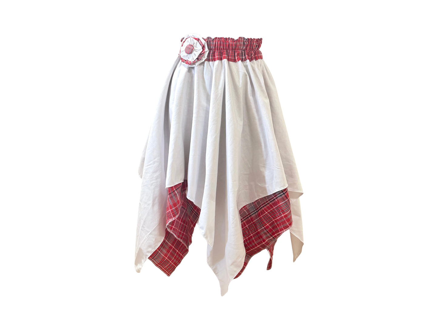 Handkerchief Hem Jamaican Bandana Skirt One Size S-XL