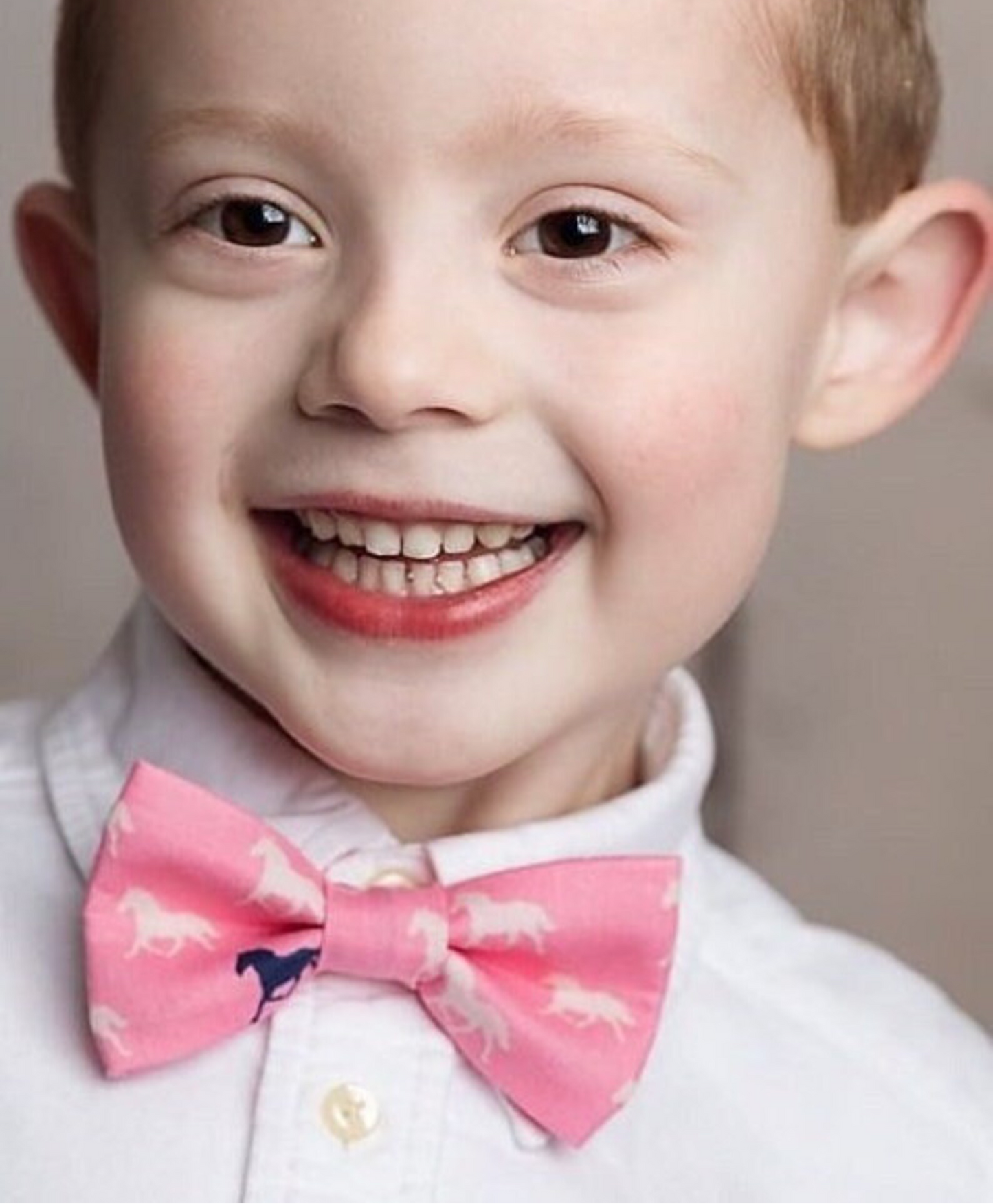 Conjunto de pajarita y pañuelo de bolsillo Derby Horses