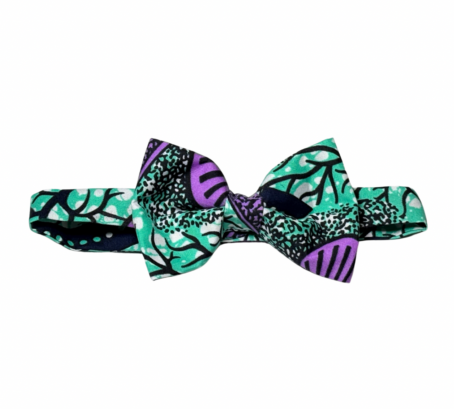 Men’s Ekon Purple African Bow Tie