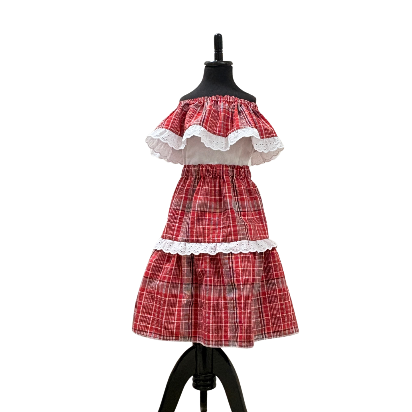 Jamaican Girl’s Bandana Outfit