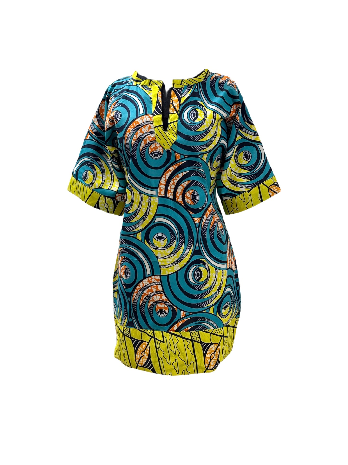 African Ankara Caftan Women’s Dress