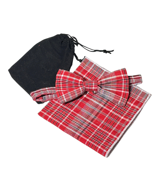 Jamaican Bandana Bow Tie and Pocket Square