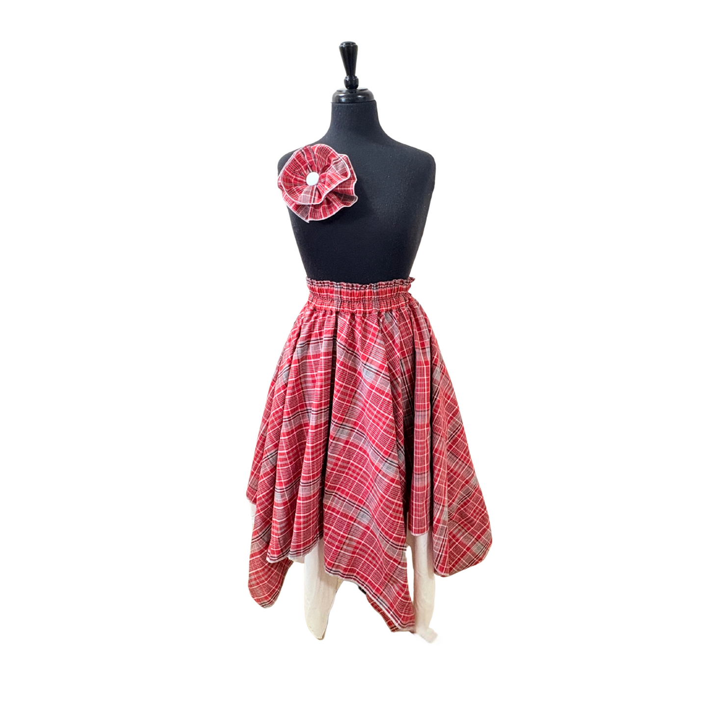 Women’s Reversible Jamaican Cultural Bandana Skirt Set
