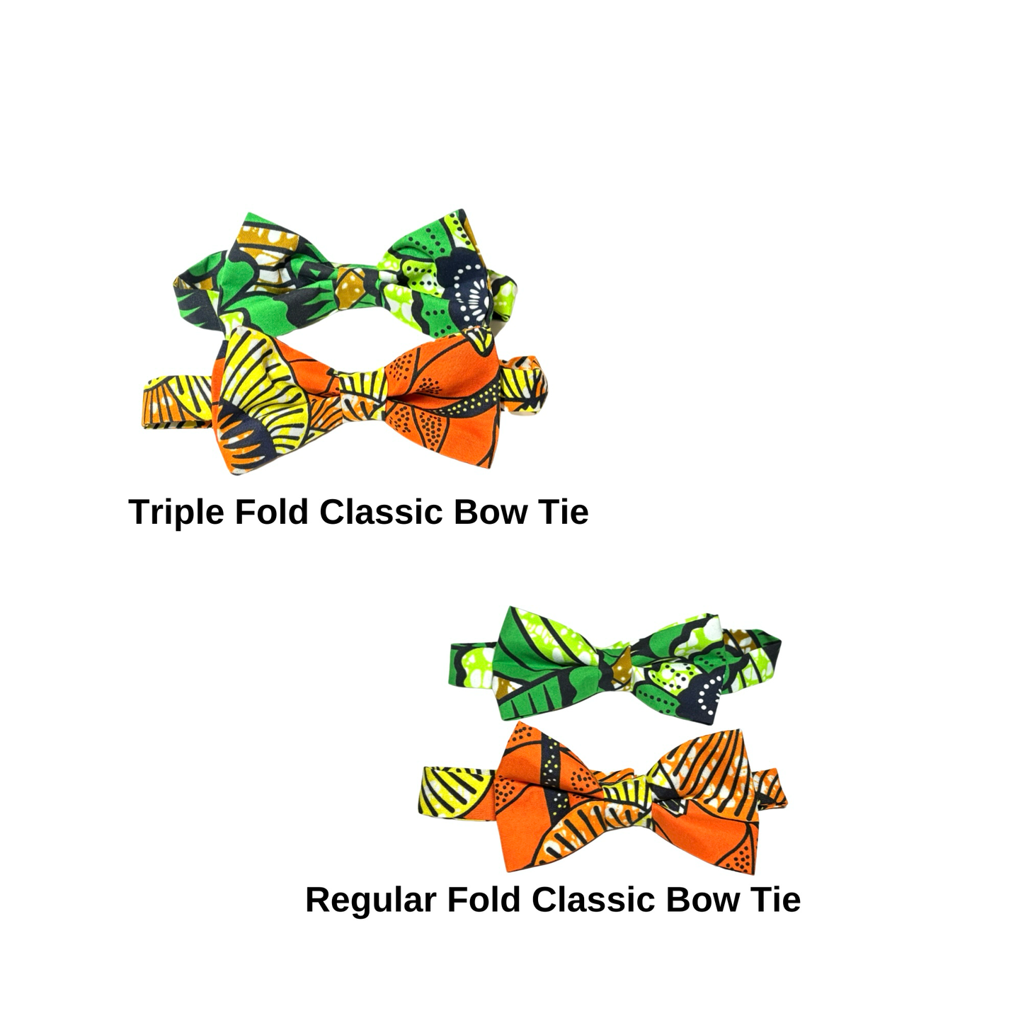 African Ankara Bow Tie Bundle #1