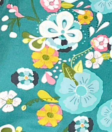 Girl’s Boho Floral Jumpsuit