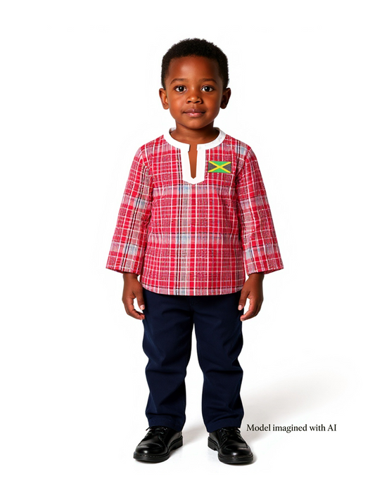 Jamaica Cultural Bandana Boys Tunic