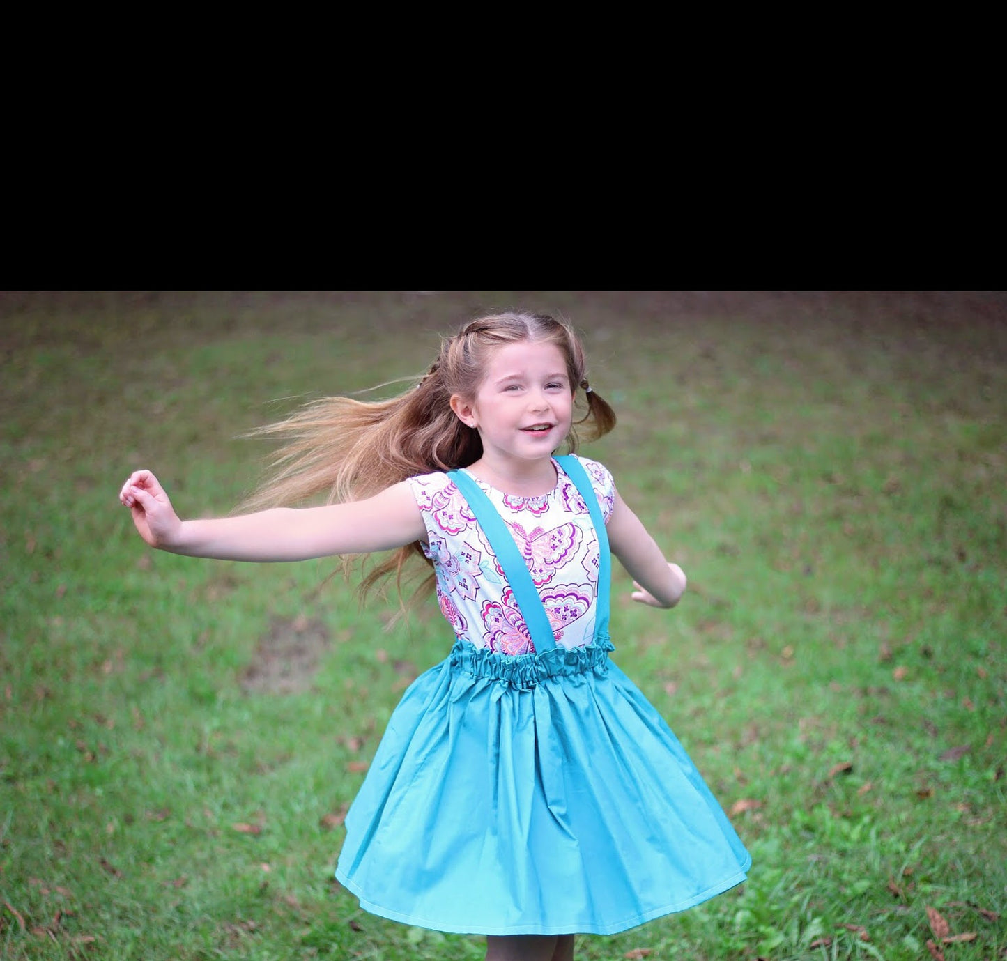 Jade suspender skirt with other color options