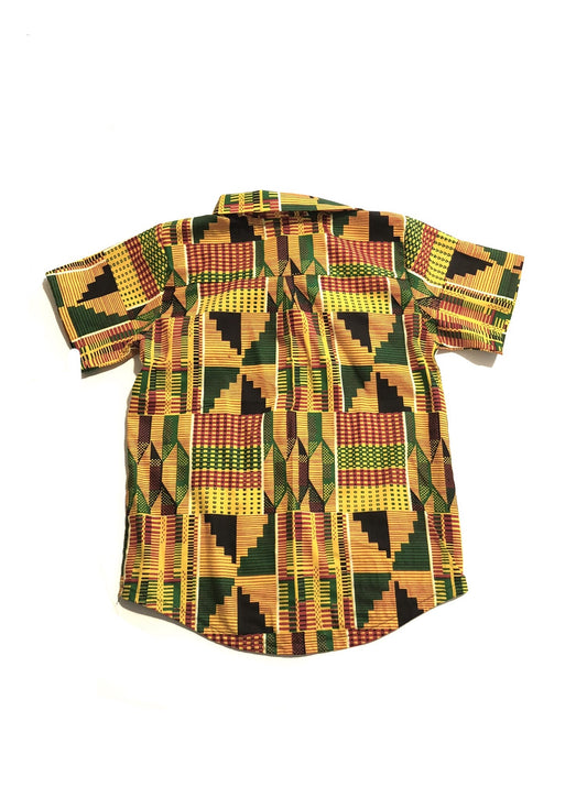Boys Kente Shirt