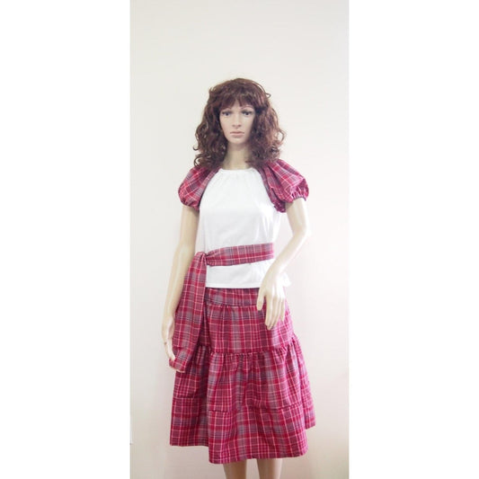 Jamaican bandana skirt set