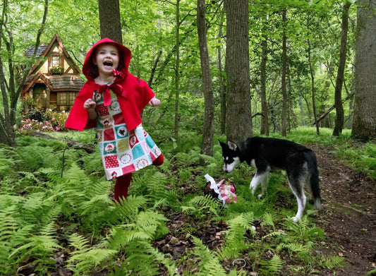 Halloween Red Riding Hood Cape