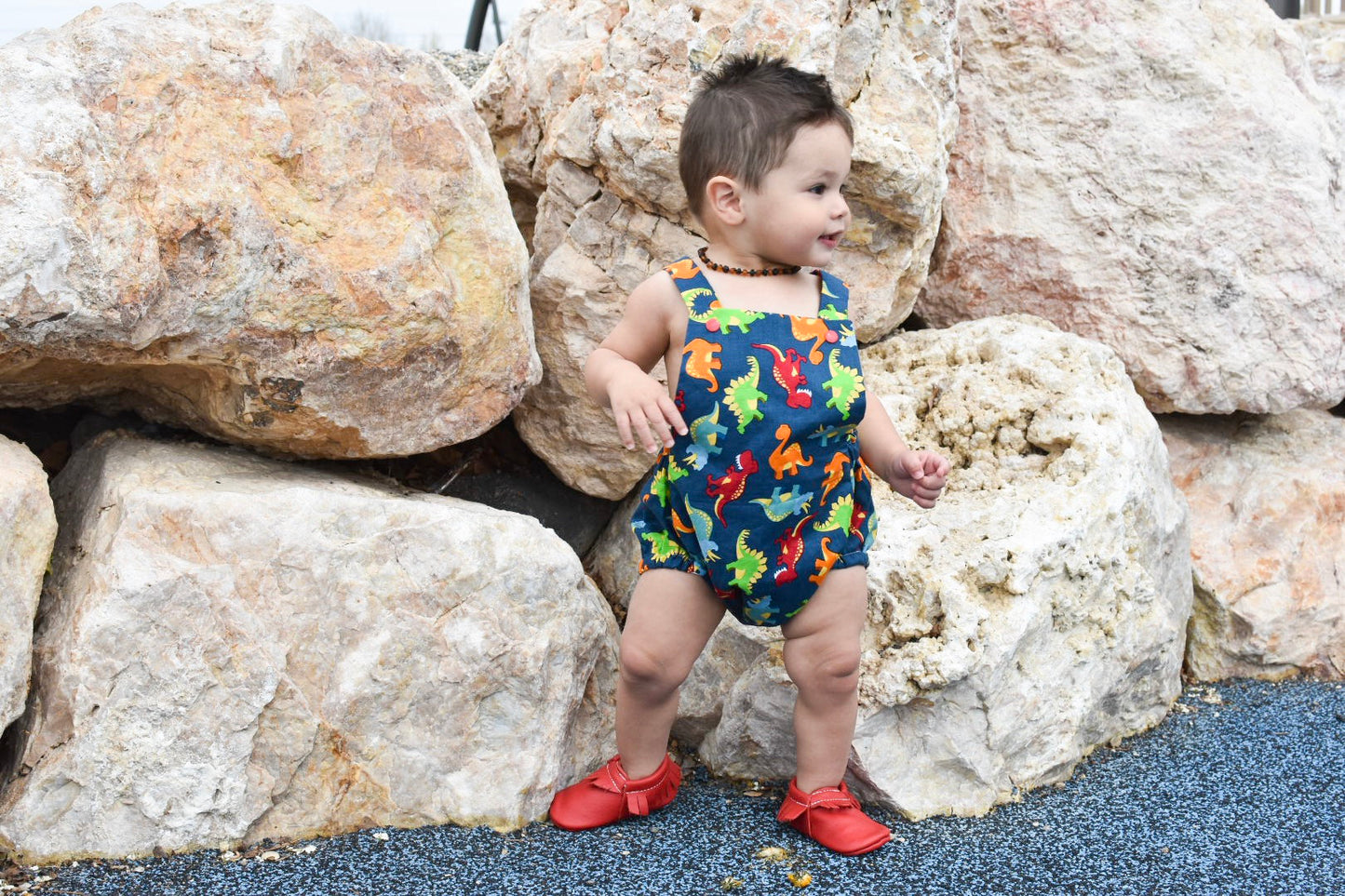 Dinosaur Baby Romper