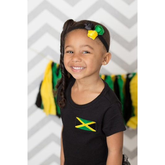 Jamaican Satin Flower Headband