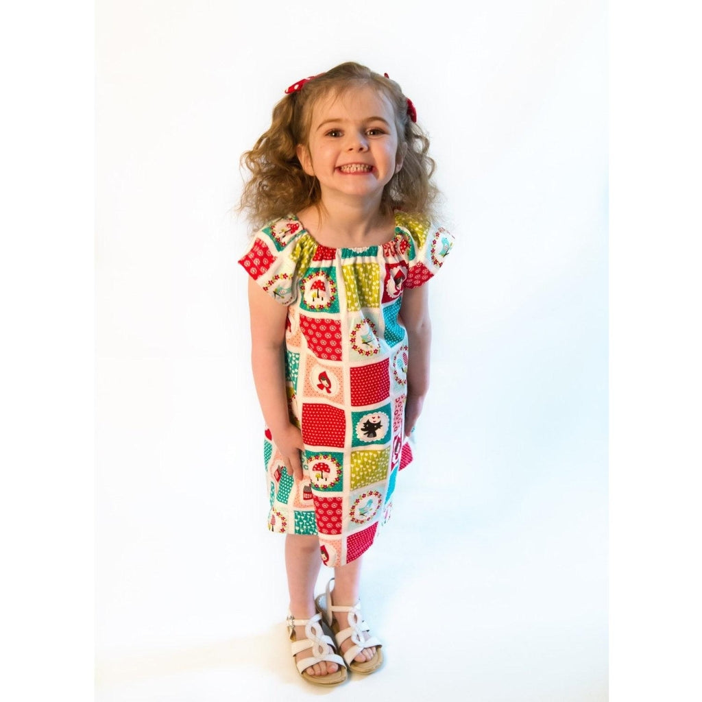 Vestido Campesino Caperucita Roja