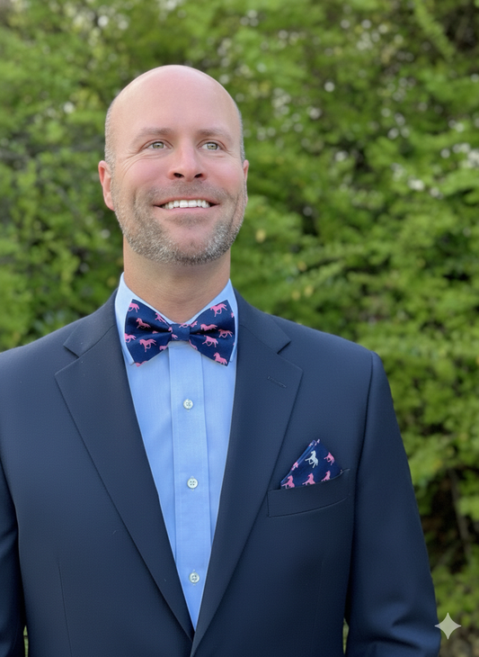 How to Choose a Derby Bow Tie: Shape, Size, Fabric Guide