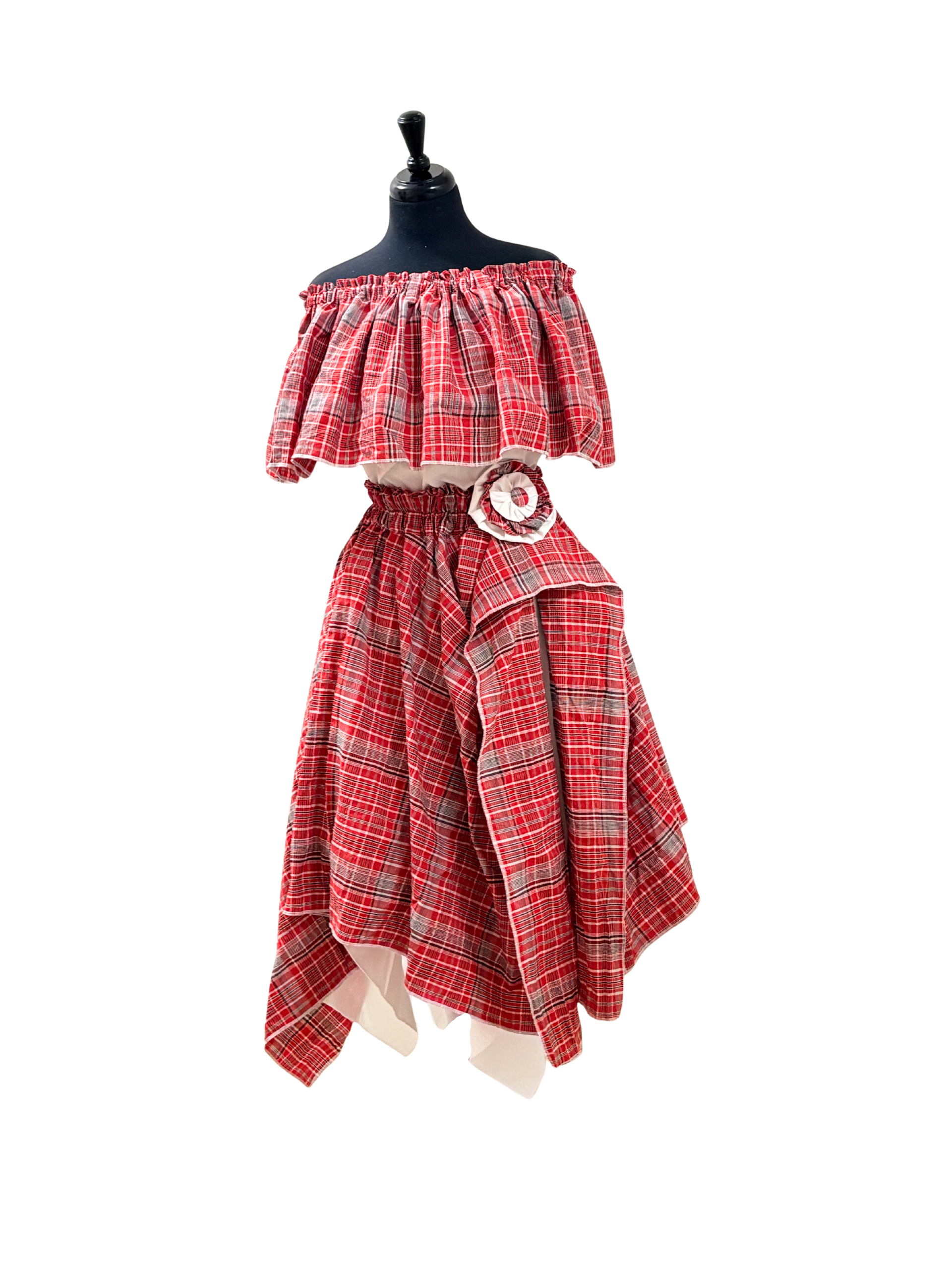 ウノピュウS/SMOCK NECK BANDANA SKIRT set up Jamaica Day Bandana Skirt Set – Ackee Tree Clothing