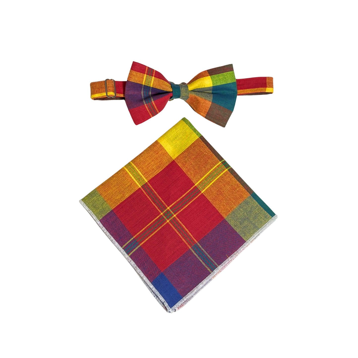 Jamaica Madras Bow Tie