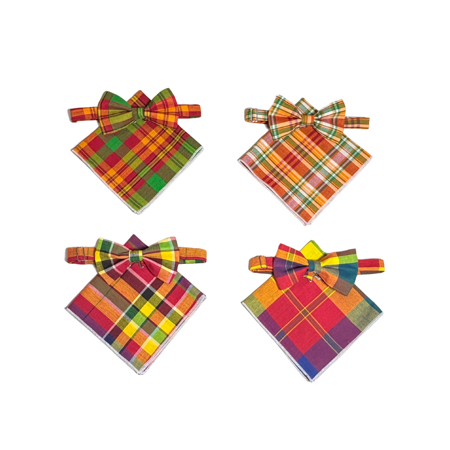 Jamaica Madras Bow Tie