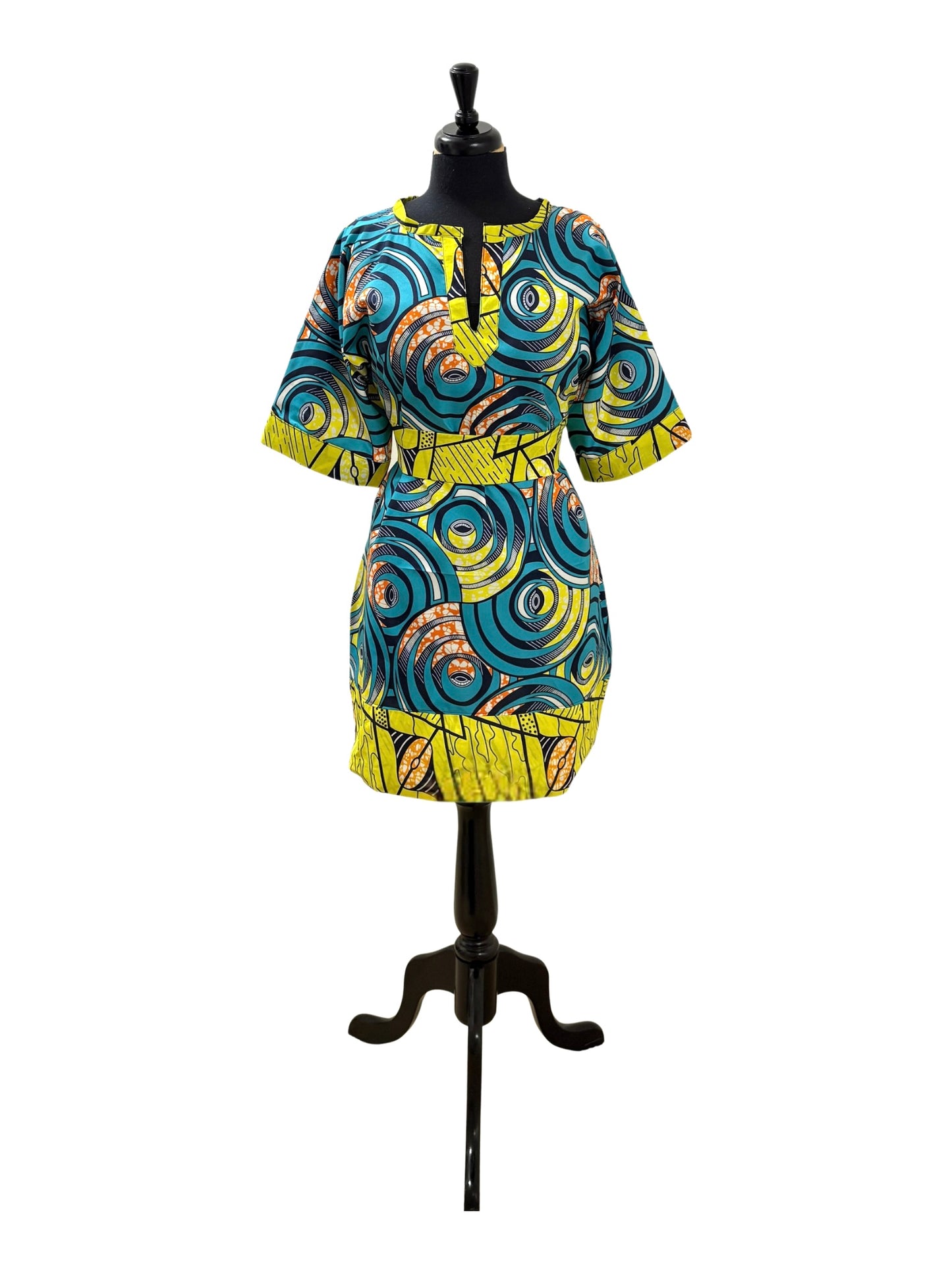 African Ankara Caftan Women’s Dress