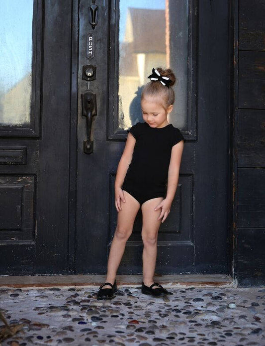 Girls Black Leotard