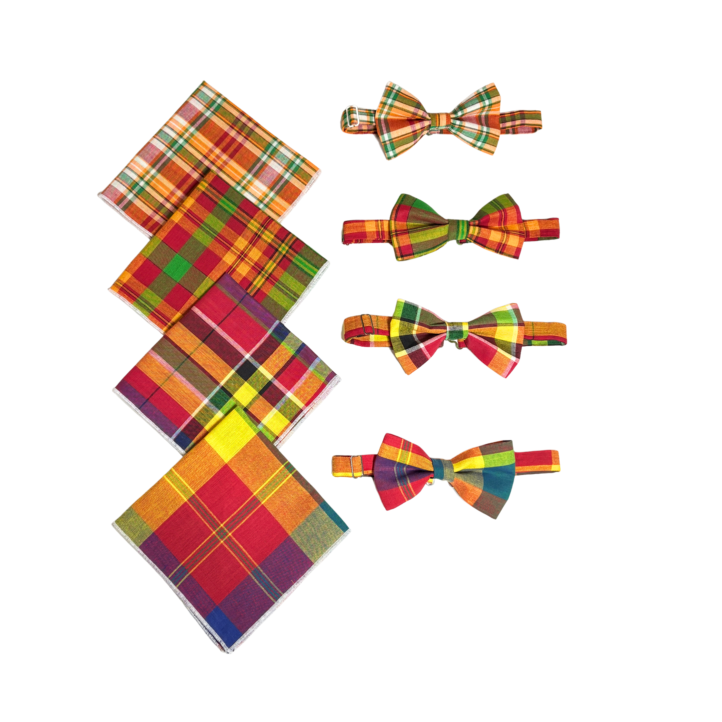 Jamaica Madras Bow Tie