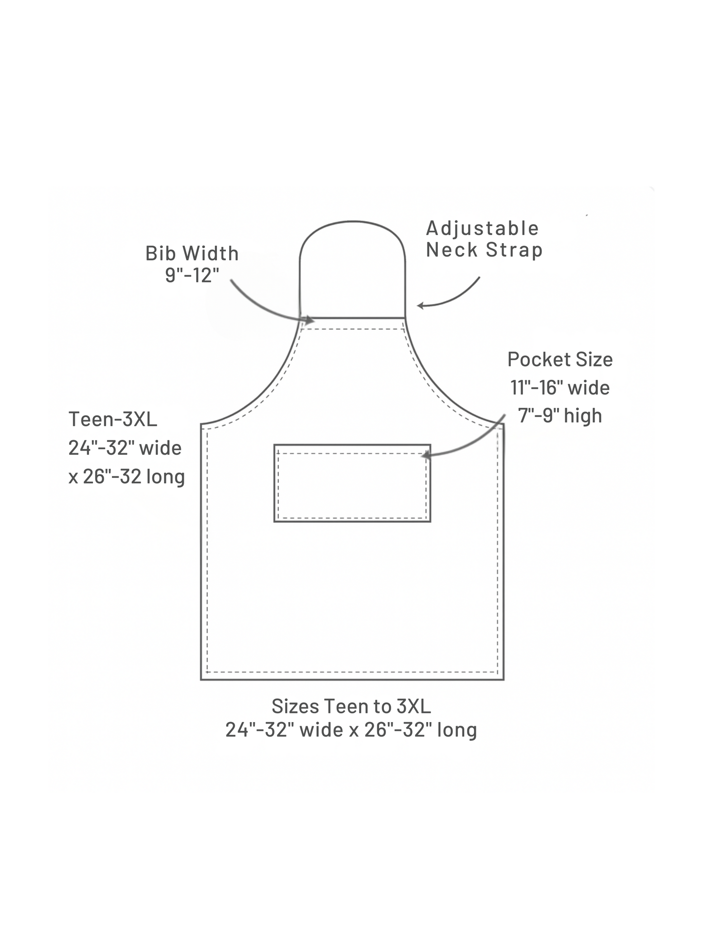 Unisex Jamaican Bandana Apron with Pocket | Cooking & BBQ