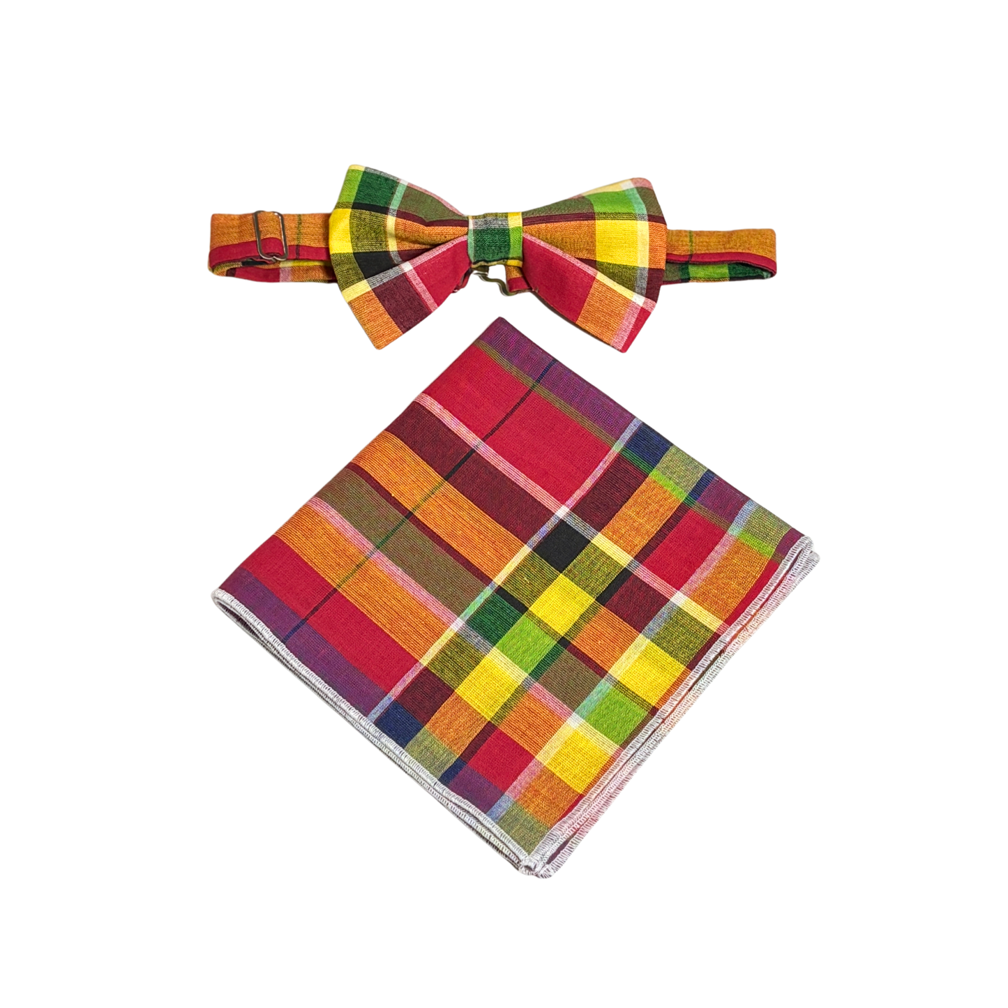 Jamaica Madras Bow Tie