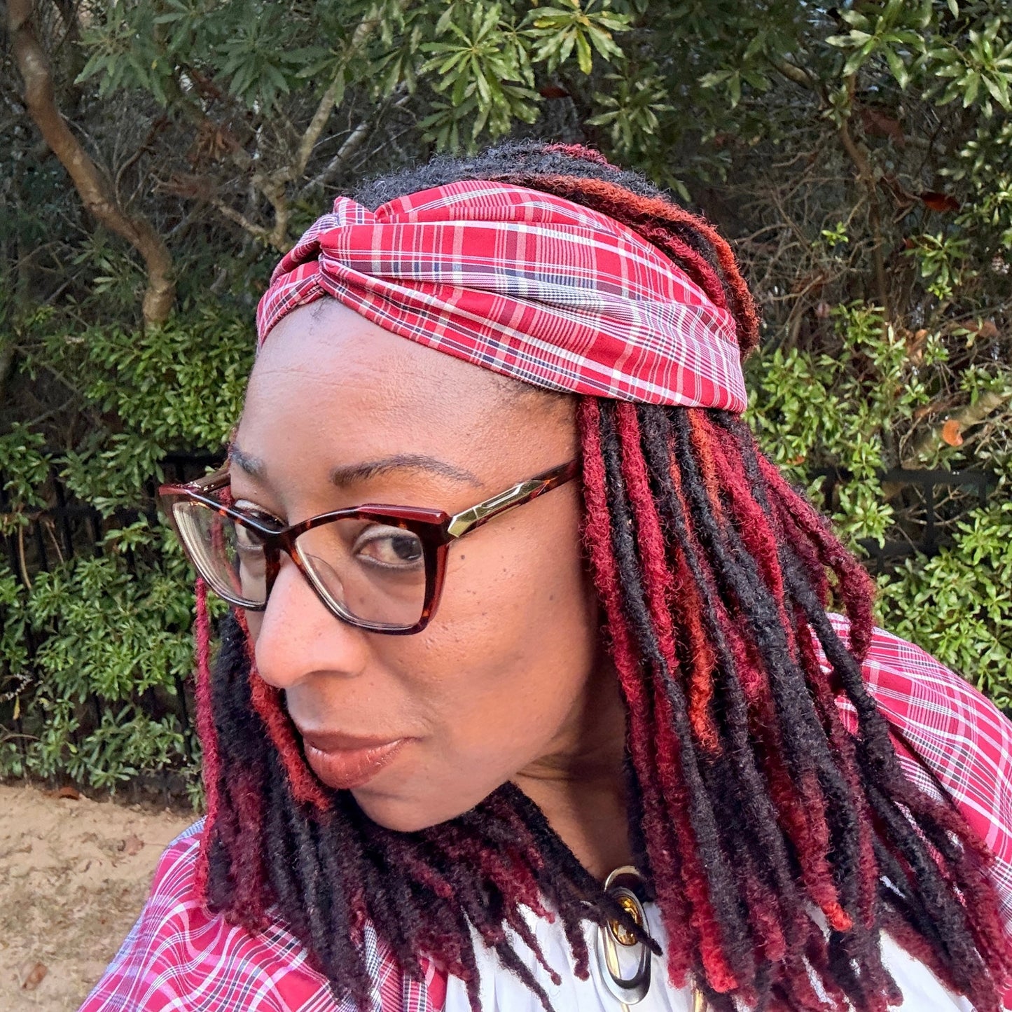 Jamaican Bandana Twisted Knot Headband – Handmade Cultural Accessory for Women & Girls