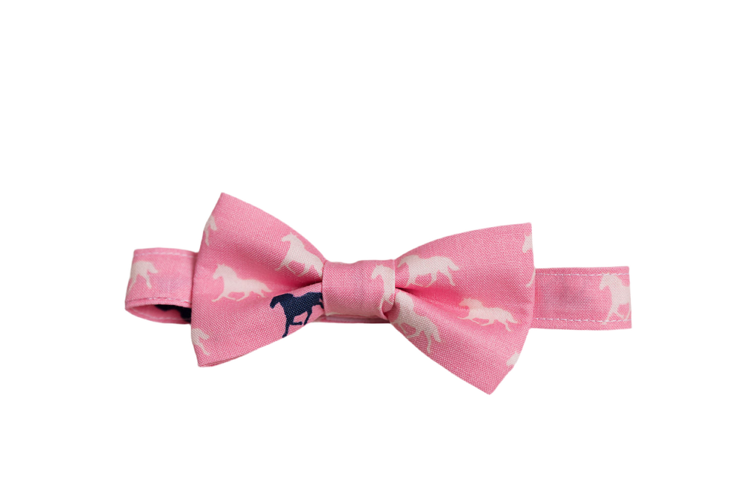 Derby Horses Bow Tie & Pocket Square Set