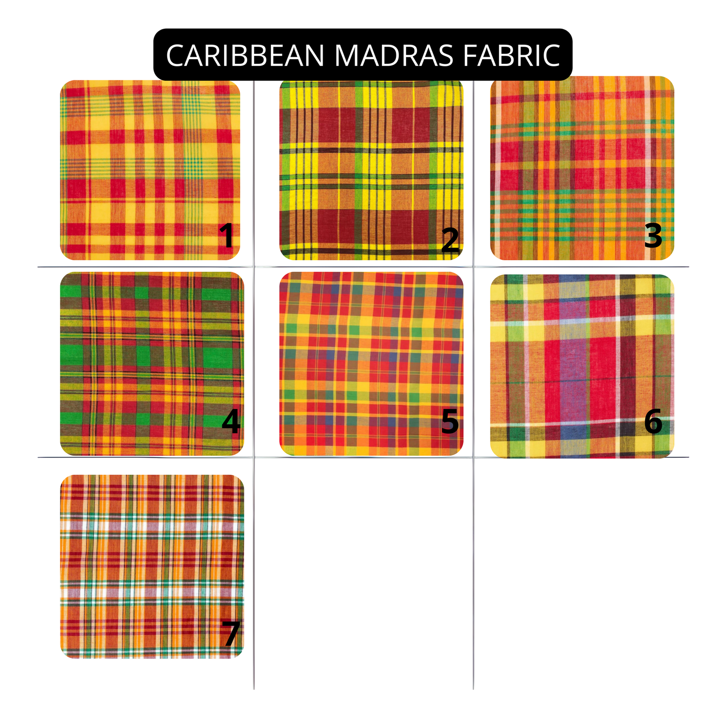 Jamaica Madras Bow Tie