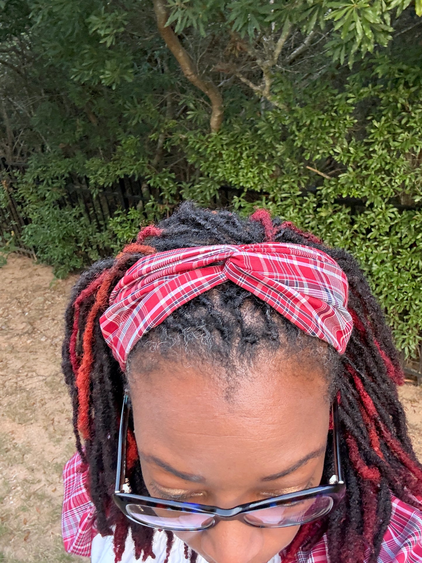 Jamaican Bandana Twisted Knot Headband – Handmade Cultural Accessory for Women & Girls