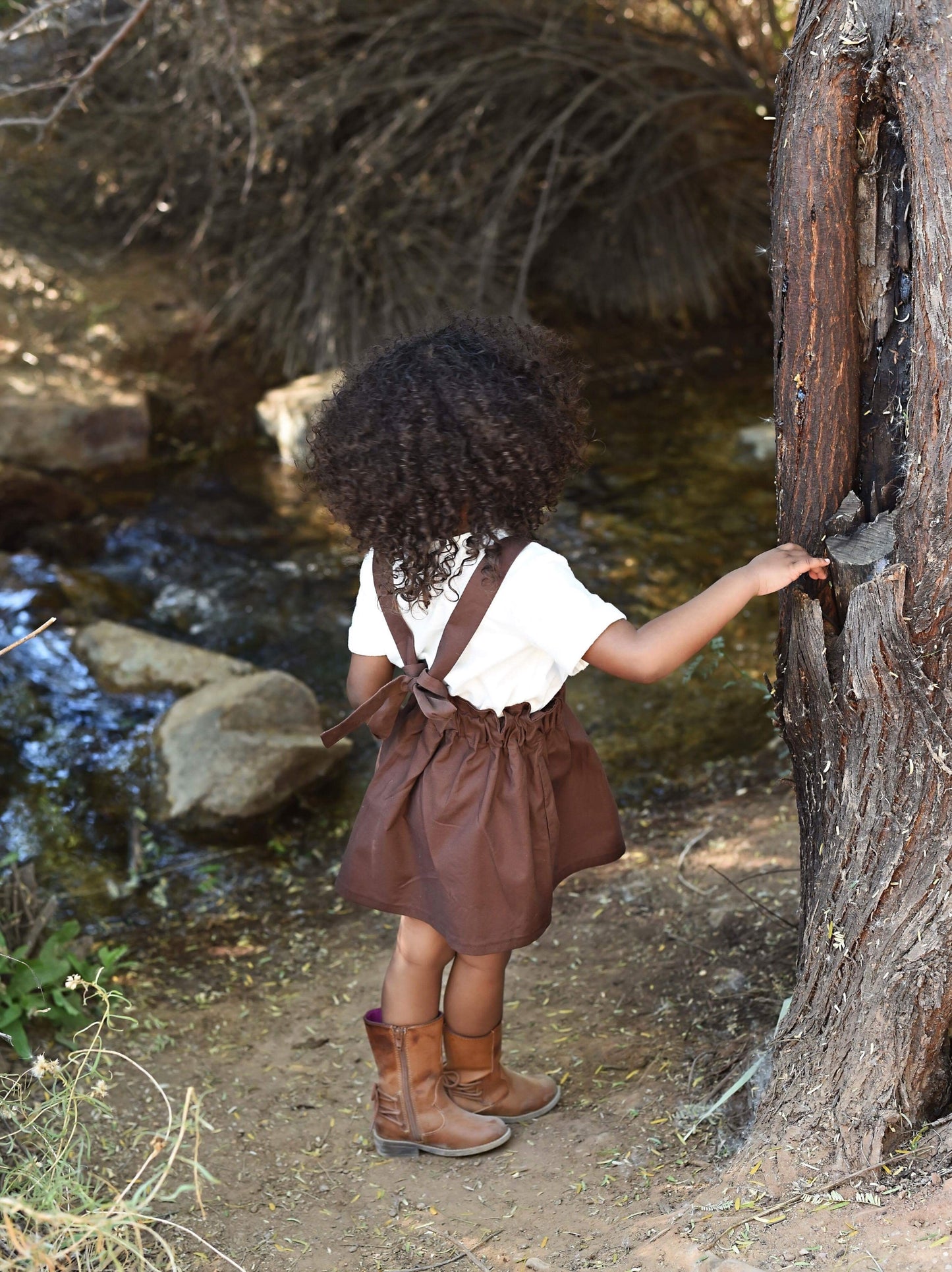 Girls Suspender Skirts