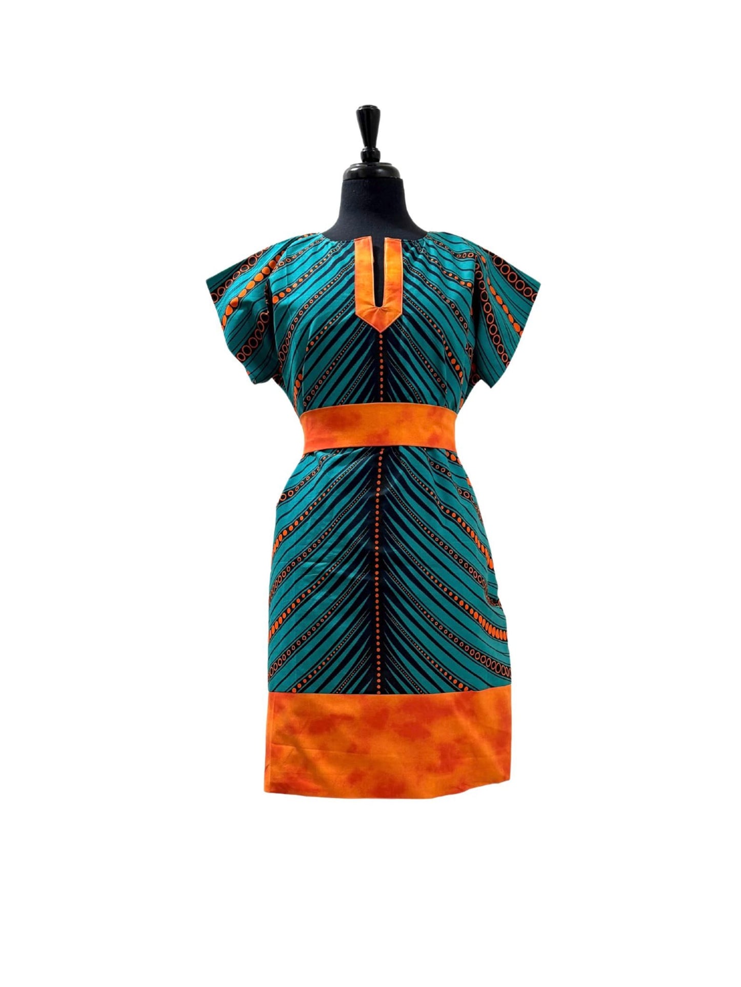 Kora Bubu Ankara Caftan Dress