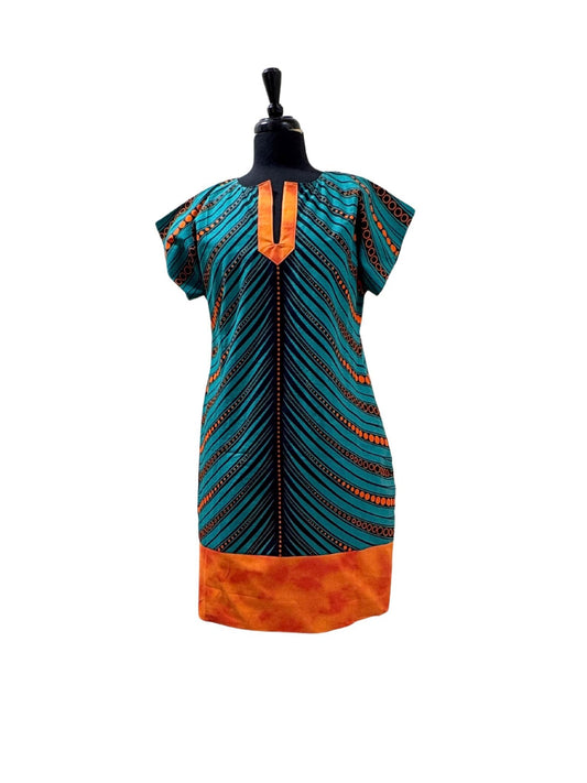 Kora Bubu Ankara Caftan Dress