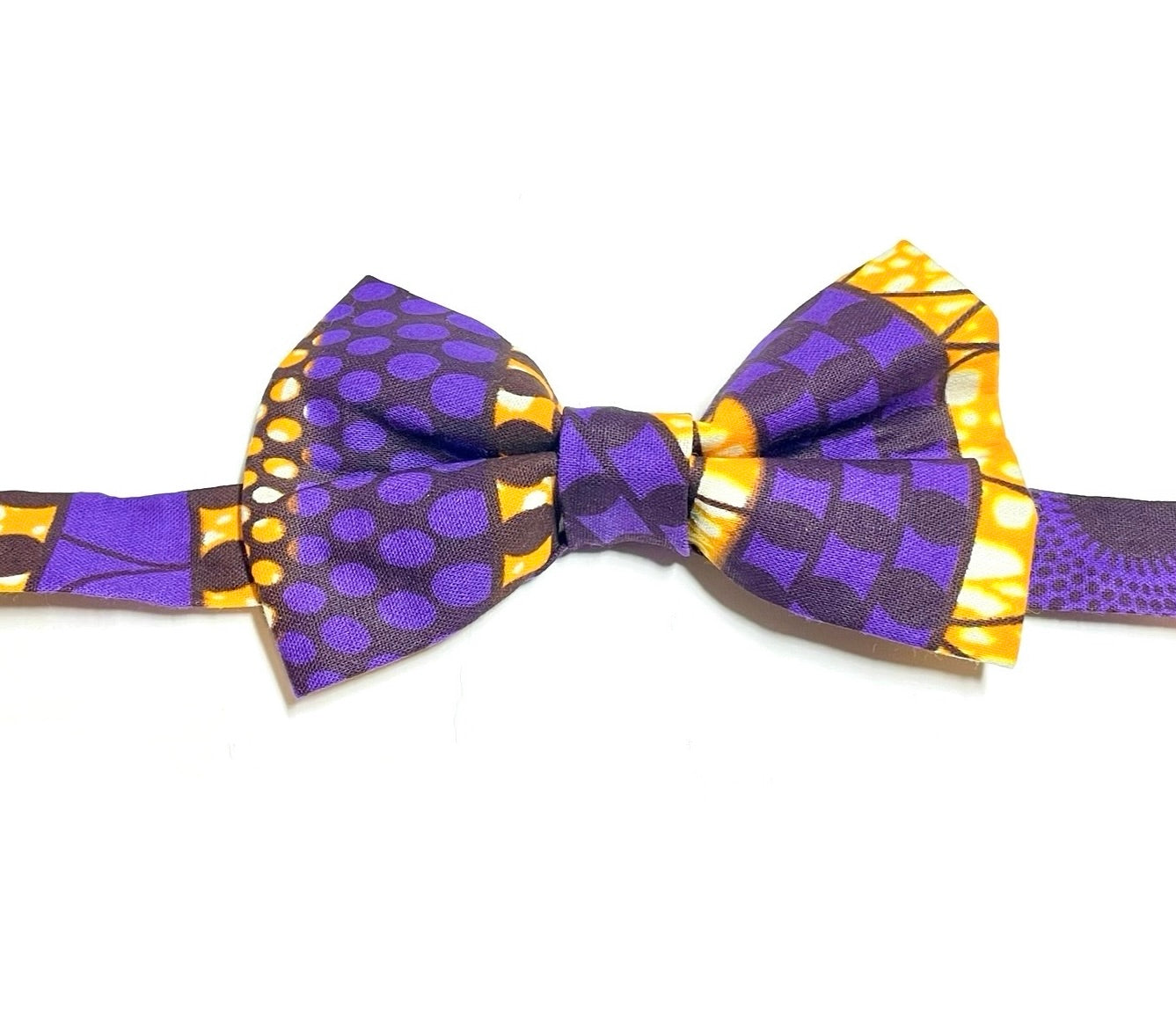 Swirls African Bow Tie