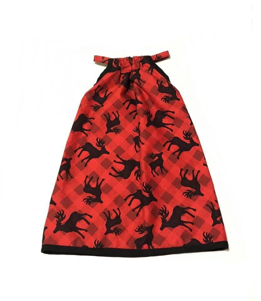 Red Moose Pillowcase Dress