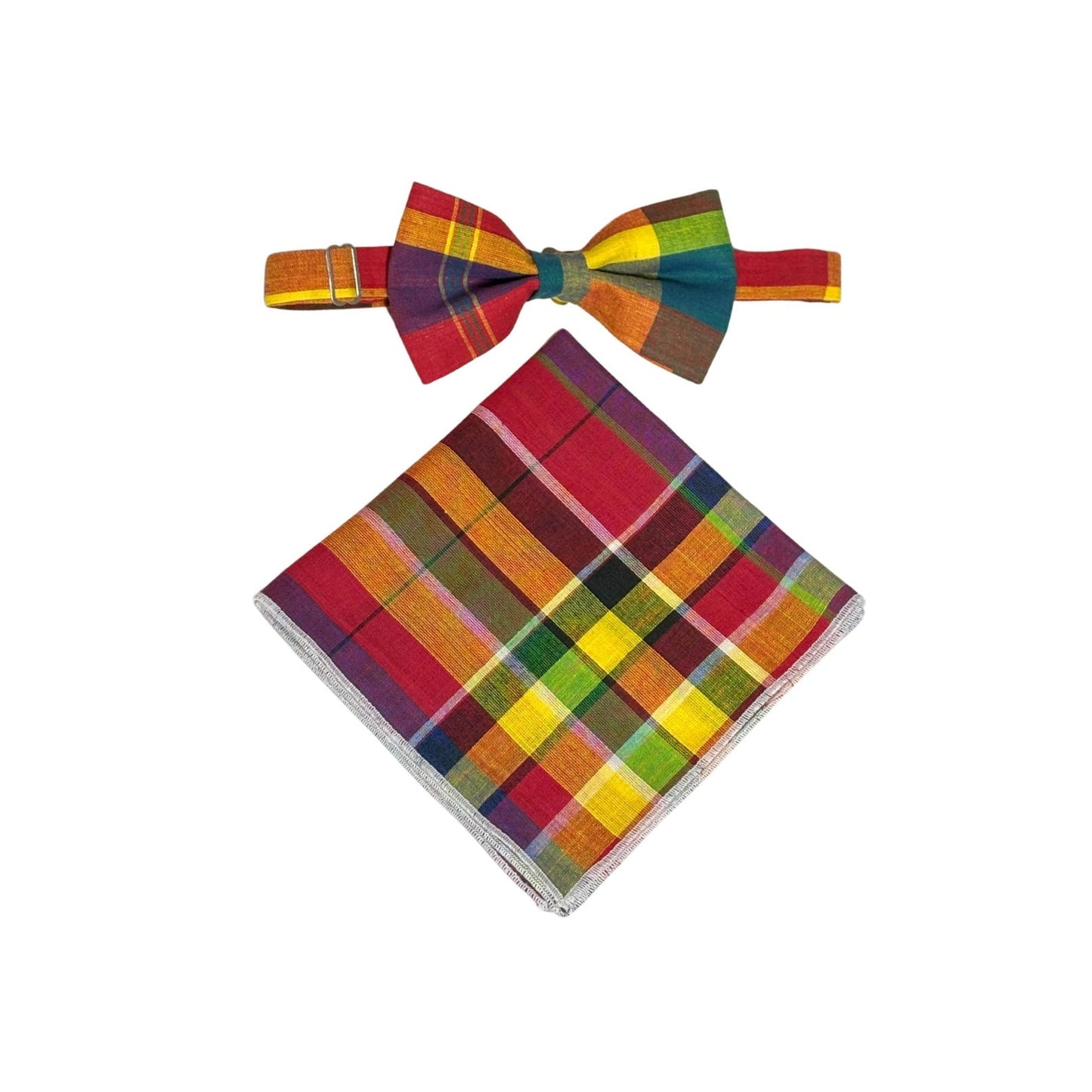 Creole Madras Bow Tie