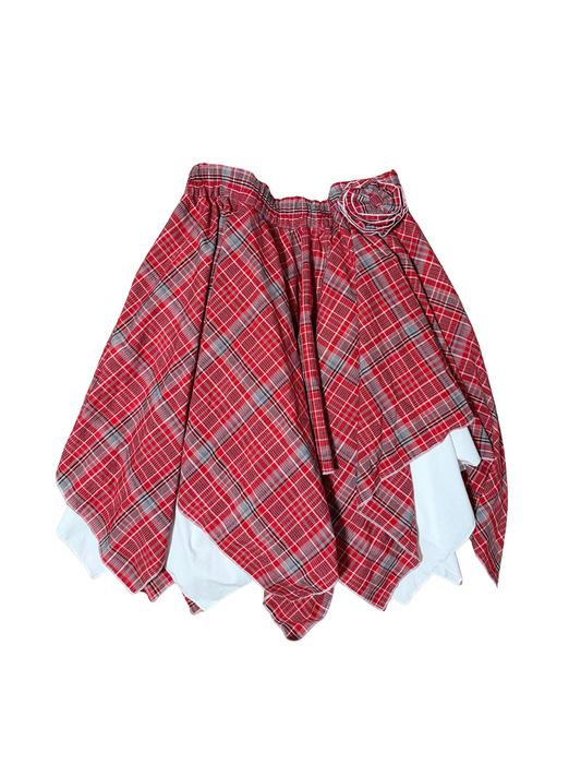 Plus Size Women’s Reversible Jamaican Bandana Skirt Set 1XL-4XL
