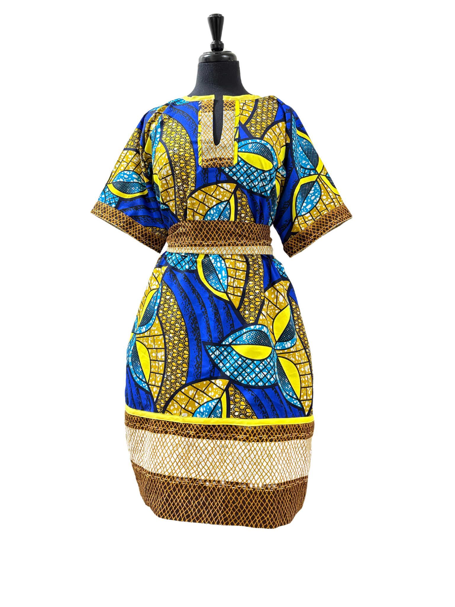 ankara shift dress designs Multicolor Ankara Shift Dress