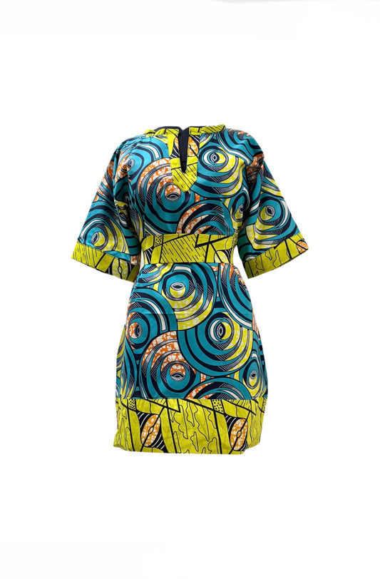 Women’s African Print Caftan dress