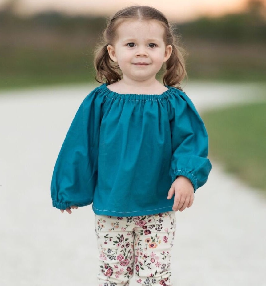 White Peasant Blouse