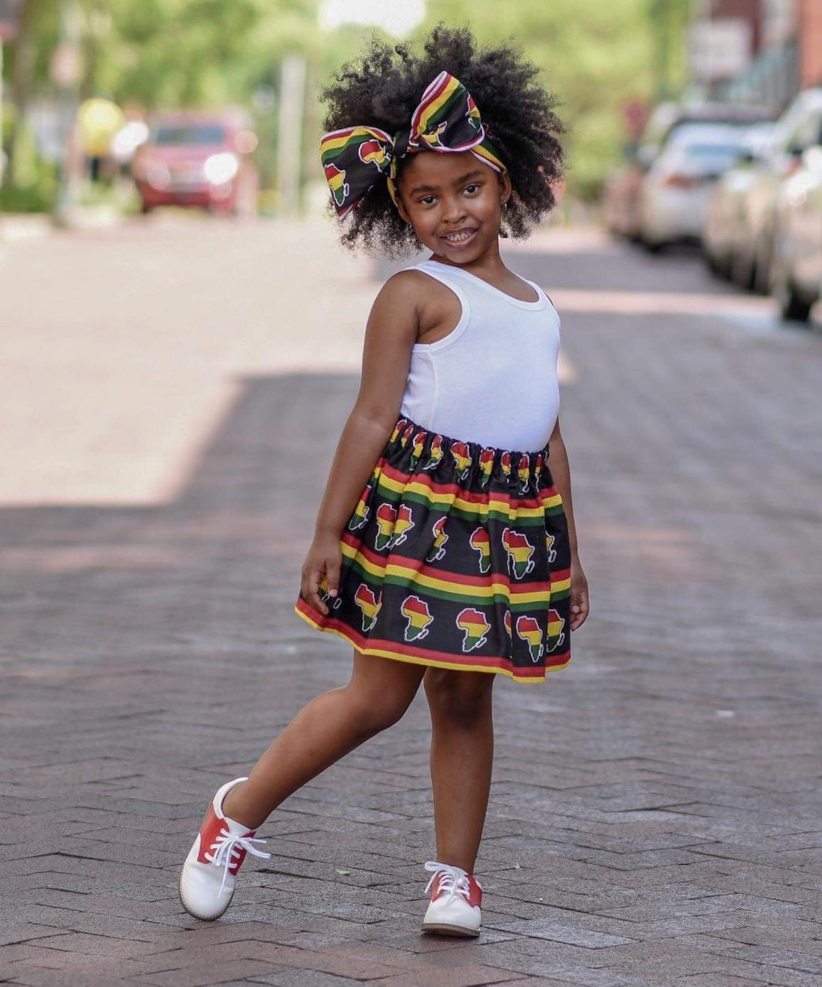 Mother Africa Skirt Set