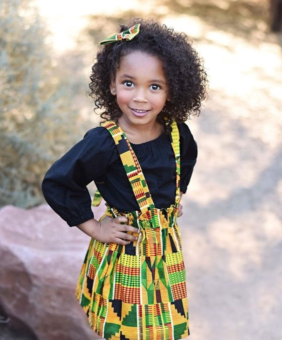 Blusa campesina verde azulado – Ackee Tree Clothing