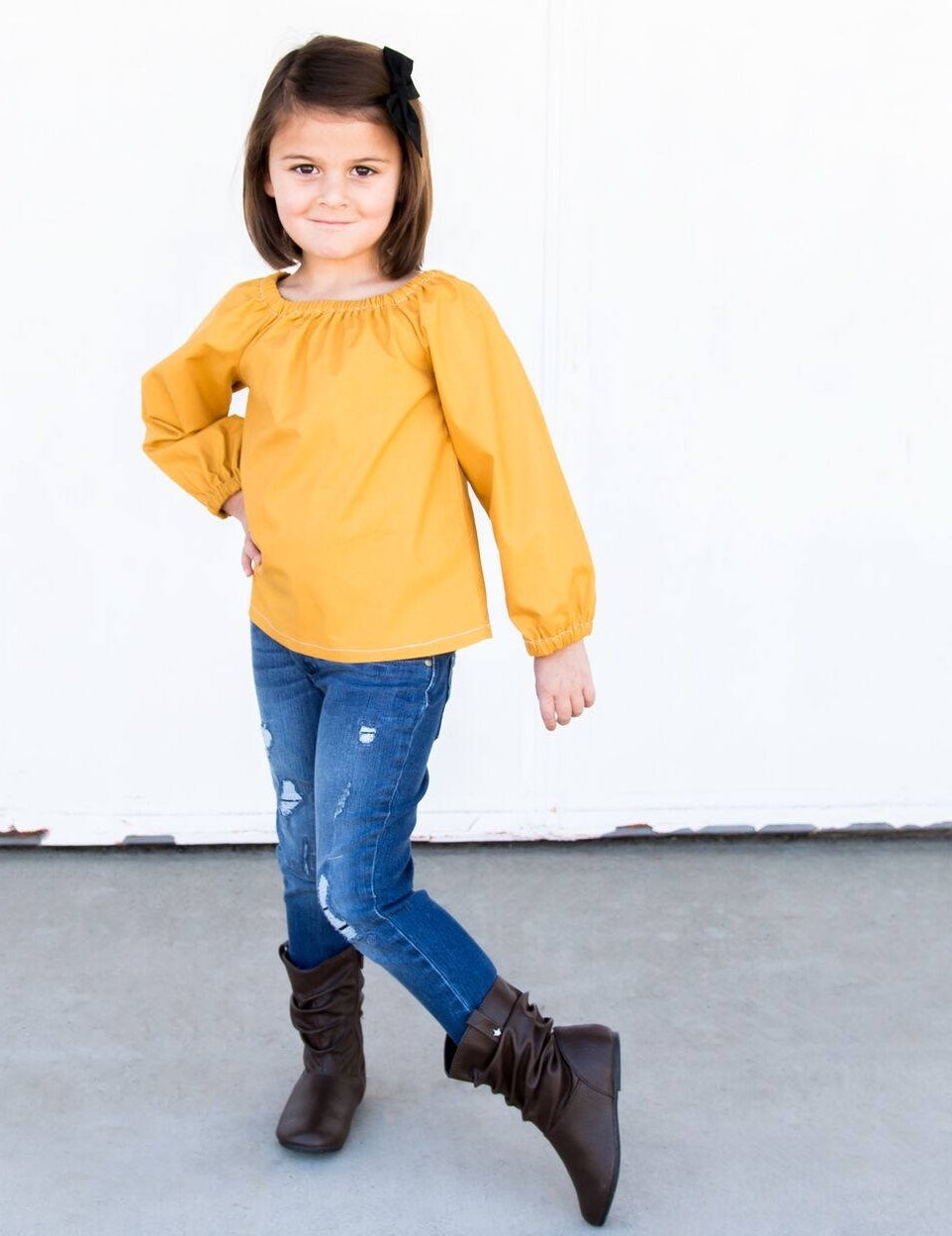 Blusa campesina blanca – Ackee Tree Clothing