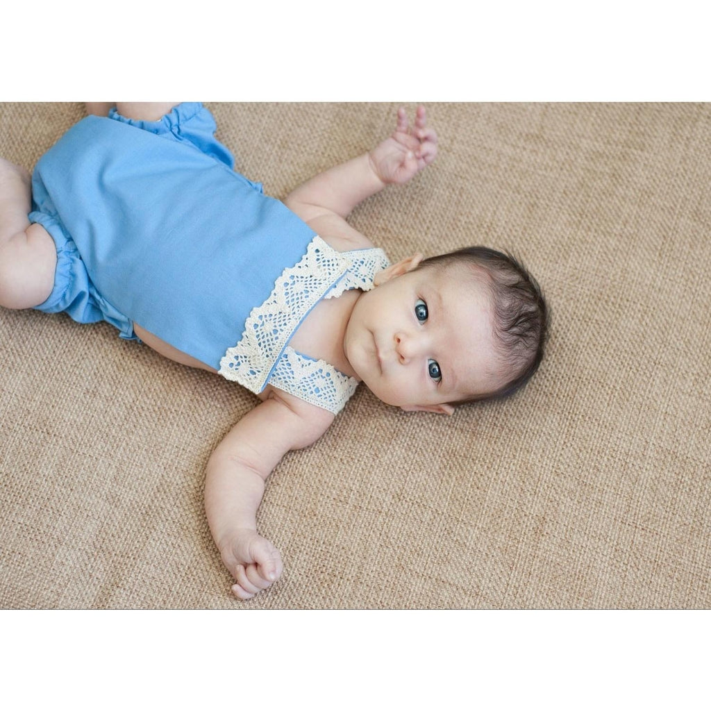 Lace Boho Baby Romper