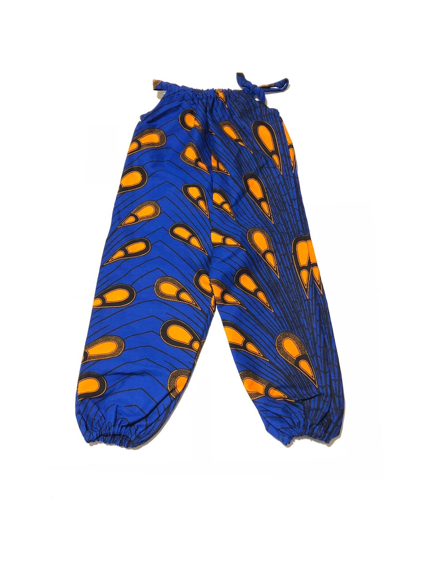 Mono Niña Azul con Naranja